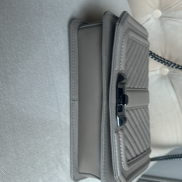NWOT Rebecca Minkoff taupe leather crossbody. - Picture 3 of 9